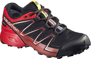 Salomon Speedcross Vario GTX Men's Shoes Black/Radiant Red 40 2/3