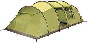 Vango Odyssey 800 Family Tunnel Tent - Epsom Green, 8 Persons