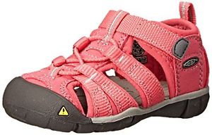 Tg 34 EU| Keen Seacamp II CNX, Scarpe da Arrampicata Bambina, Rosa (Honeysuckle/