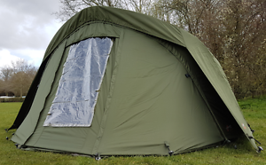 Cyprinus Maxus 2 Man Carp Fishing Bivvy Shelter Tent WITH Overwrap  RRP £689.98
