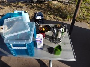 Outdoor Camper Cookset Hiking Camping Fishing Picnic Stainless Cooking Cookwares
