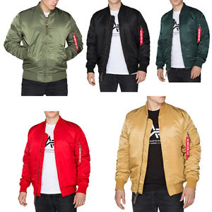 Alpha Industries Giacca Uomo MA-1 VF 59 Lungo bomber Versione S - 3XL