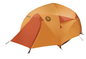 NWT Marmot Halo 4P tent, Pale Pumpkin/Terra Cotta, w/ footprint,