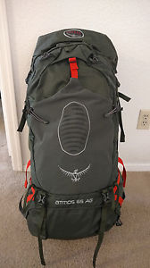 Osprey Atmos 65 AG, Size Medium, Gray
