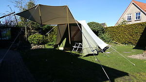 Dutch Canvas Tent: Randstad Hermelijn 2 man. excellent condition!