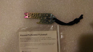 Peter Atwood PerfBaby Perforated PryBaby Rainbow Anodized Titanium
