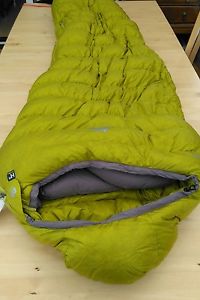 Mountain Equipment XERO 550 Down Filled 3/4 Season sleeping bag - zip on left