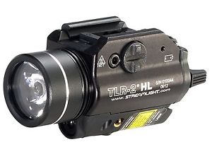 Streamlight TLR-2 HL Weapon Light LED 630 Lumens with Red Laser 69261 Torch