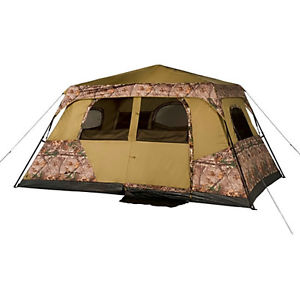 Ozark Trail 13' x 9' Instant Cabin Tent with Realtree Xtra Camo, Sleeps 8