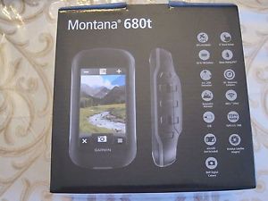 Garmin Montana 680t GPS With 64Gb Micro SD Card Pre-Loaded with Maps