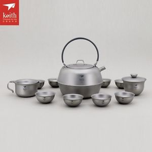 2016 Keith Ti3930 Titanium Tea Cup Set Camping Tea Cup Set Kung fu tea mug
