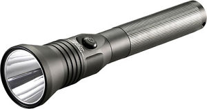 Streamlight Stinger HPL Rechargeable 75763 9 1/4" overall. Black aluminum housin