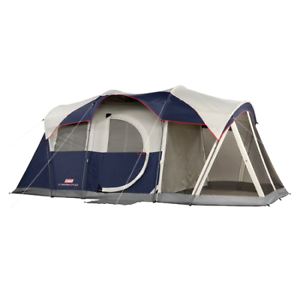 Coleman Elite WeatherMaster 17' x 9' Tent with LED Light, Sleeps 6
