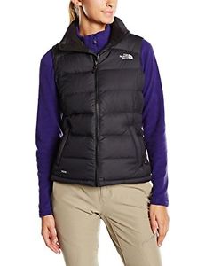 Tg XS| North Face W Nuptse 2 Eu Gilet, Nero/Tnf Black, XS