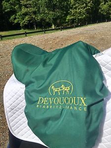 18" DEVOUCOUX MILADY DRESSAGE SADDLE EXCELLENT CONDITION
