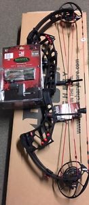 NEW 2017 PSE EVOLVE 31 BLACK   FULL WARRANTY 60/70 R/H WITH a RECONYX MR5 camera