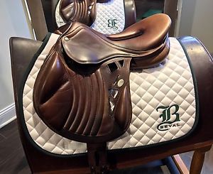RARE 17 / 16.5 "Wise" by Phillip Dutton Monoflap Cross Country Jumping Saddle