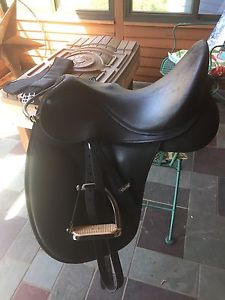 Wintec ProDressage Saddle 16.5 CAIR BrandNew Stirrups Leathers Flexi Blocs Girth