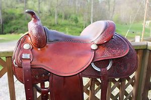 16" Reinsman reining saddle, gorgeous excellent condition!