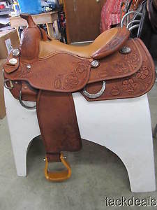 Bob's Custom Reiner Reining Saddle 16" Lightly Used