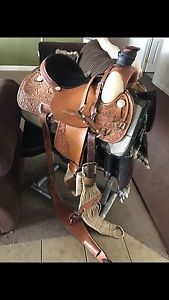 roping saddle 15