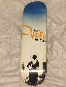 Vintage Skateboard Deck Zoo York Ricky Oloya