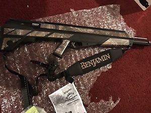 Benjamin Pioneer Pre-Charged Pneumatic Airbow 450FPS, Camo - BABPNBX New