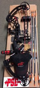 NEW PSE EVOLVE 31 BLACK COMPOUND BOW  FULL WARRANTY 60/70 Full SET IT LOADED