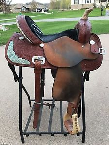 14.5 inch Circle Y High Horse Proven Barrel Saddle (Wide Tree) (Great Condition)