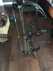 Bowtech reign 6 70lb 24-30 inch draw compound bow