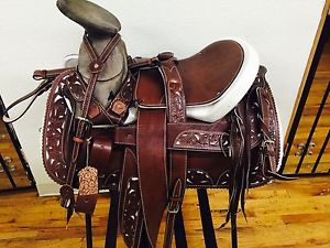CHARRO MEXICAN SADDLE MONTURA CHARRA
