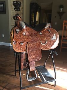 circle y saddle Youth 13.5