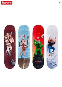 Supreme x Mike Hill COMPLETE SET of 4 IN HAND READY TO SHIP