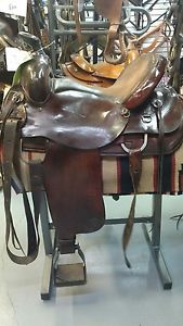 16/16.5" Handmade Skeeter Saddle