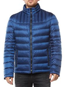 NUOVO HUGO GIACCA PIUMINO DA UOMO 50320045 BAREL1 INVERNALE BLU SCURO