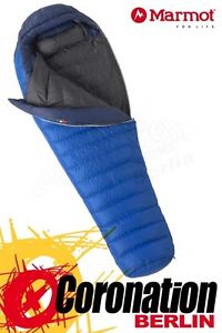 Marmot Pinnacle -3/-10/-28 Daunen Winter Ultraleicht Schlafsack Electric (Links)