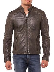 NUOVO GIPSY BY MAURITIUS GIACCA UOMO RAME W16 SF L GRIGIO SCURO