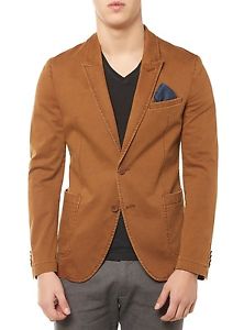 NUOVO DRYKORN GIACCA DA UOMO UOMO 111804 FORIO CASTANO UOMO