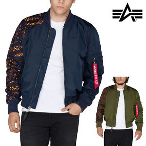 Alpha Industries Giacca Uomo MA-1 TT Tatuaggio bomber Vestibilità Slim S - 3XL
