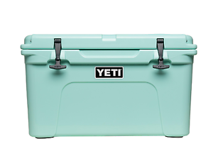 Limited Edition Yeti Tundra 45 qt Seafoam Green Cooler with 4LB Yeti Block