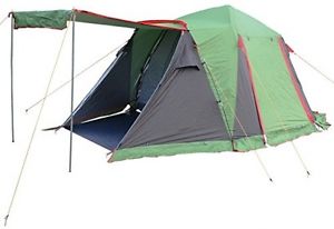 Instant Dome Tent 5-Person w/Awning Camping Hiking Backpacking Cabin Shelter New