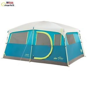 Coleman 8 Person Tenaya Lake Fast Pitch Cabin Tent with Closet