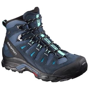 Salomon Damen Wander Schuhe, Wanderschuhe QUEST PRIME GTX in blau, Gr: 39 1/3