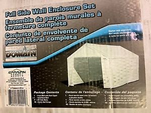 DOMAIN-CARAVAN CANOPY SPORTS-FULL SIZE WALL ENCLOSURE SET-FLEA MRKT-CAMPING-ETC