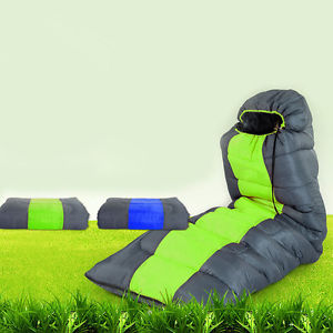 Outdoor Camping Duck Down Sleeping Bag Lightweight Windproof Sack Thicker 2kg