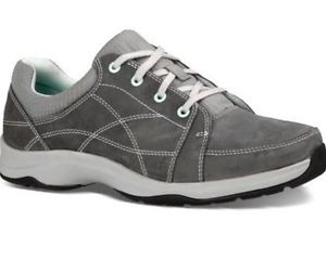 NEW AHNU TARAVAL WOMEN'S SHOE WATERPROOF LEATHER HIKE WALK CHARCOAL SIZE US 11