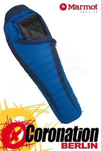 Marmot Sawtooth X-Wide -3/-10/-28 Daunen Schlafsack Electric Tempest (Links)