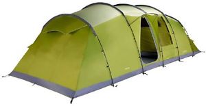 Vango Stanford 800XL Family Tent, Herbal Green, Ex-Display Model (SV/G05AL)