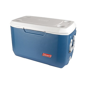 Coleman 70QT Campingküche Kühlbox, Mehrfarbig (Blau/weiß), 66 Lit