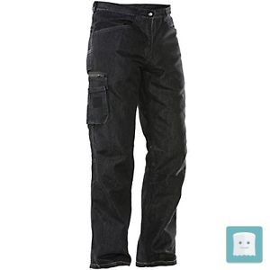 JOBMAN ARBEITER JEANS, 1 PEZZI, D124, NERO, 212125 – 9900 D124